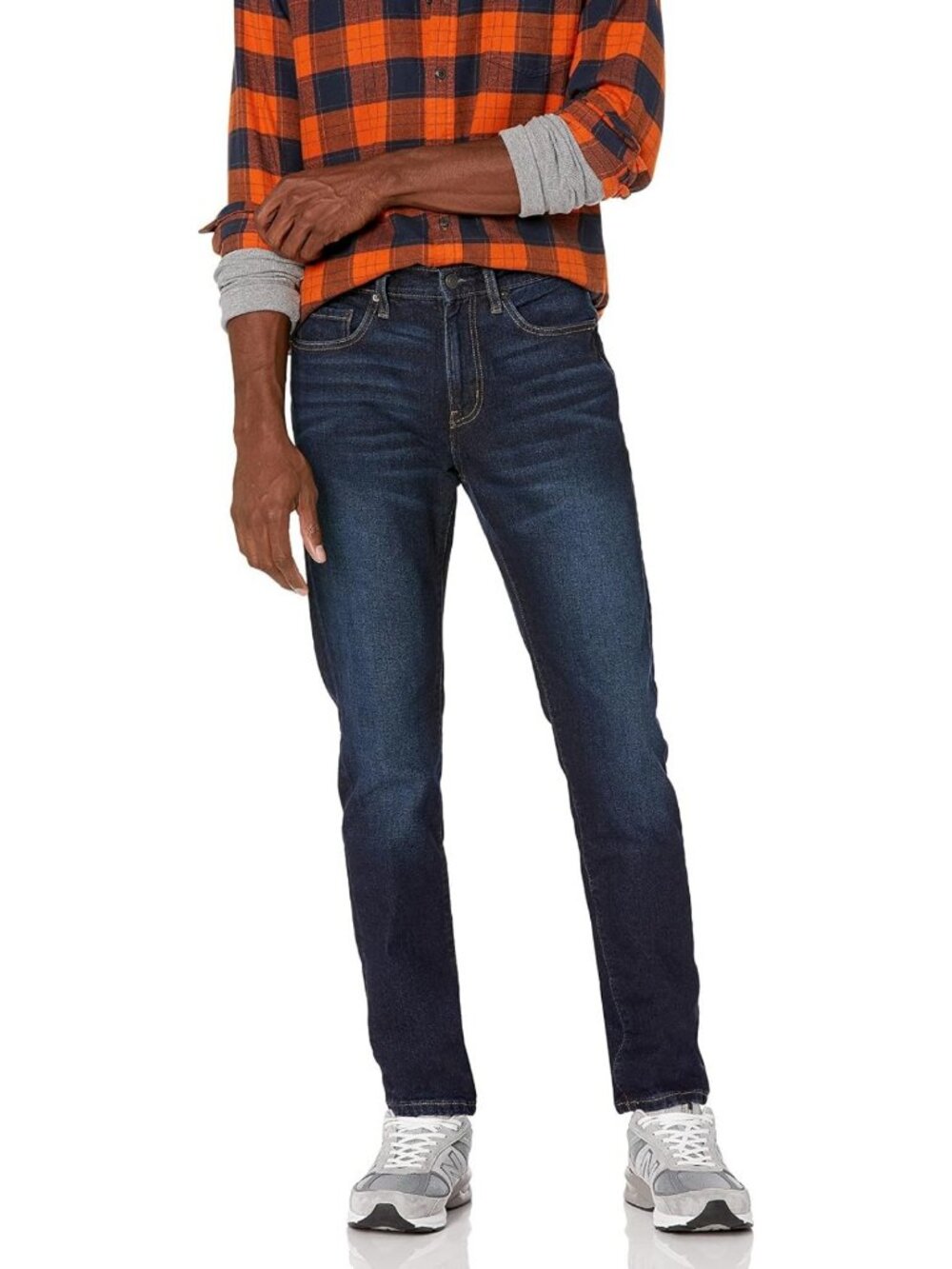 Slim-Fit Men's Jeans in Trendy Discontinued Colors - Stylish & Comfortable Fit